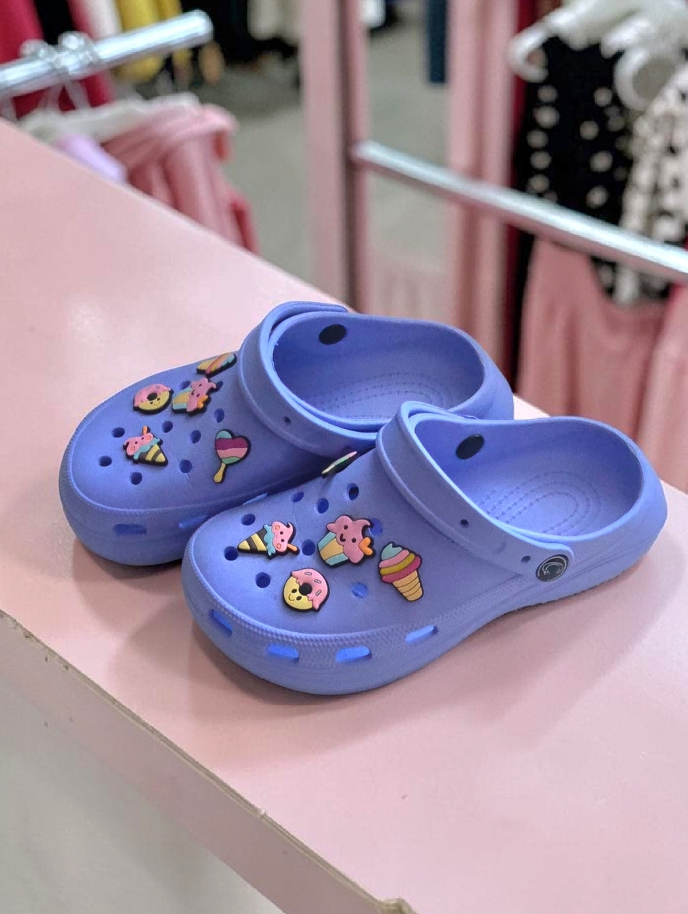 Casual Slip-On Clog - Lavender